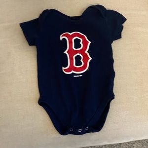 Like new- MLB Boston Redsox baby onsie